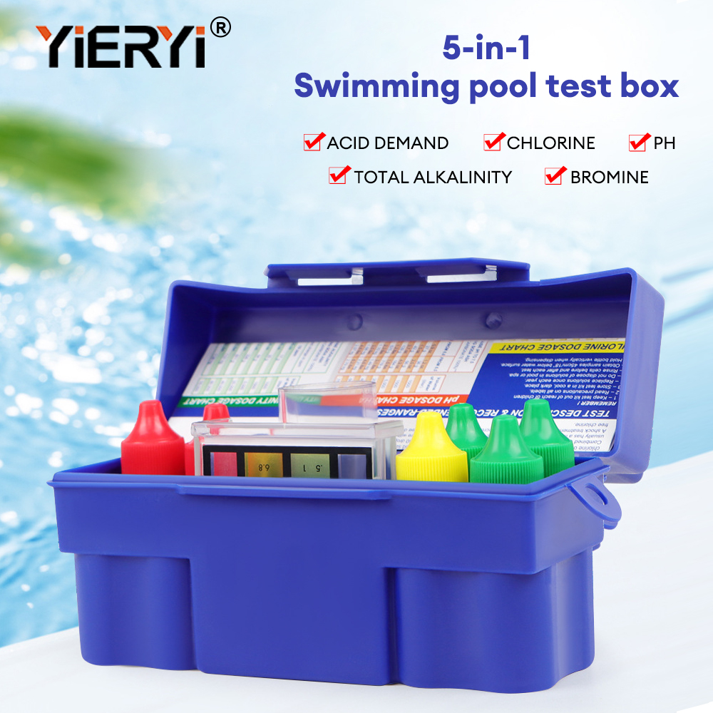 Marine Aquarium Water Test Kit - Yieryi Kit di test a 5