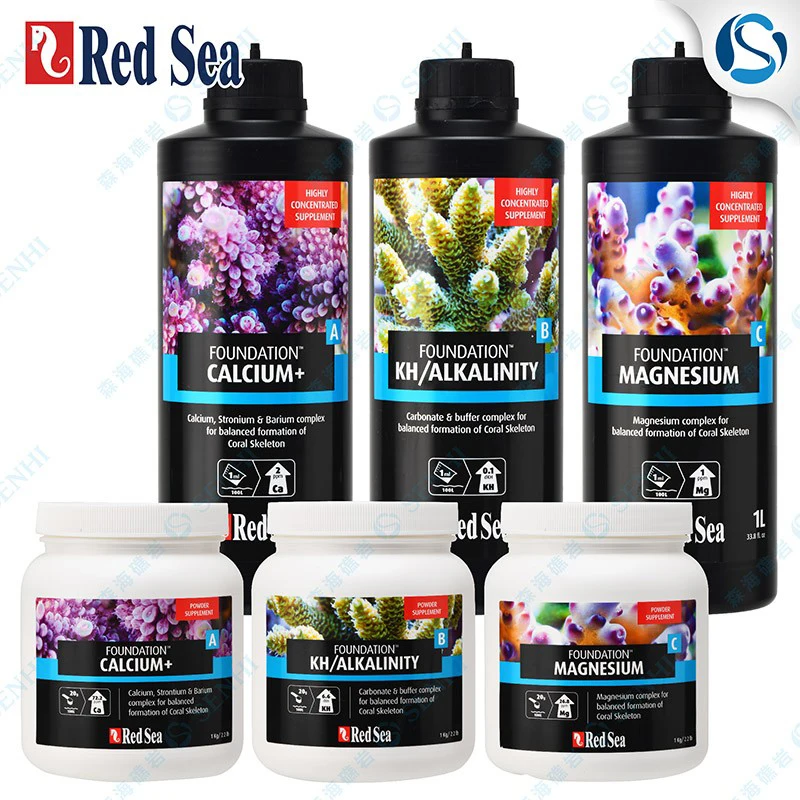 Marine Aquarium Water Test Kit - Red Sea Foundation ABC Supplemento Calcio