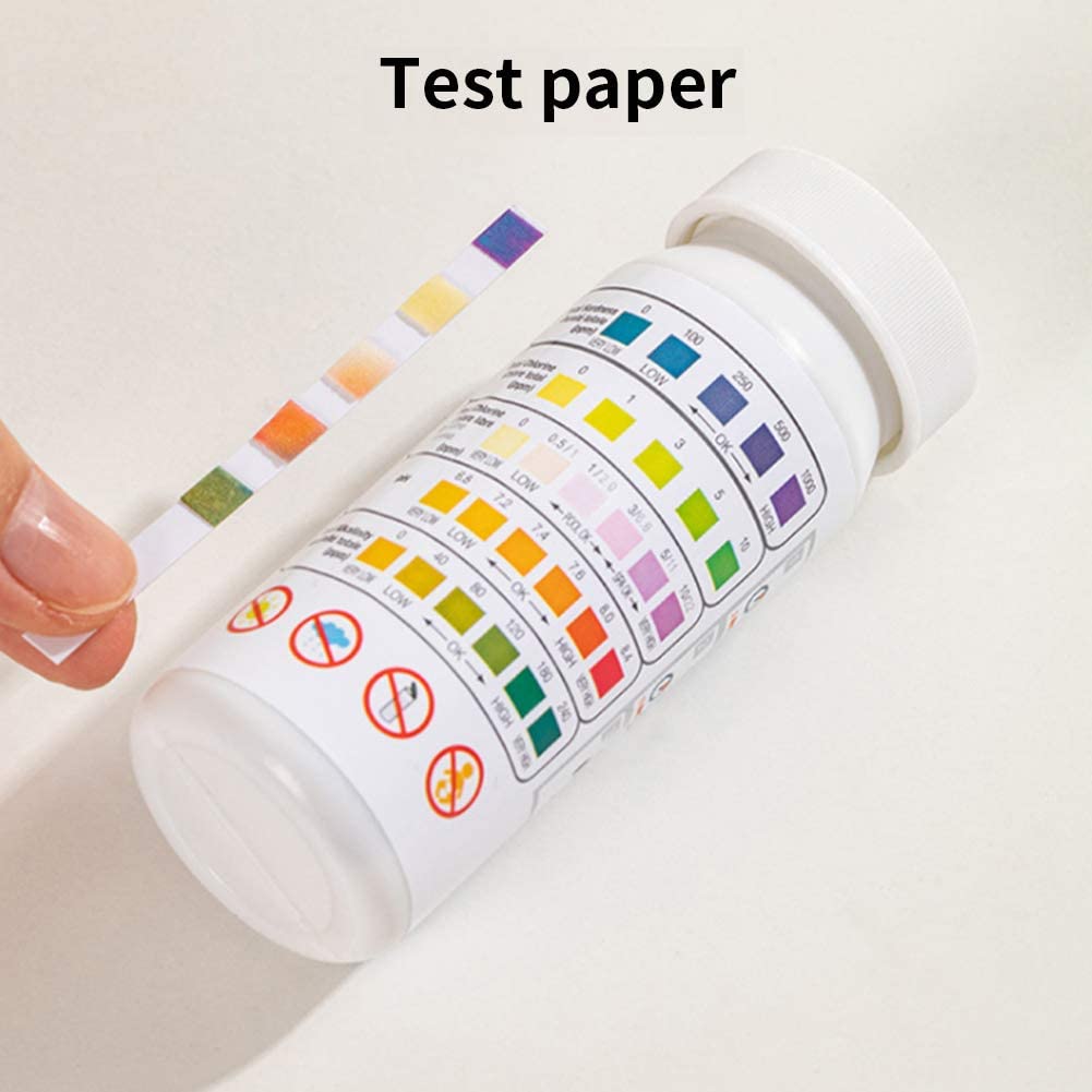 Marine Aquarium Water Test Kit - 50 pz Multiuso 5 in 1