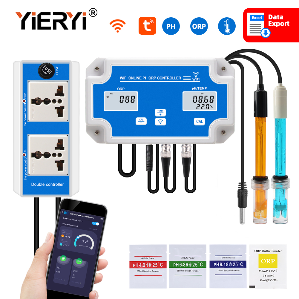 Marine Aquarium Water Test Kit - Misuratore online WIFI intelligente PH ORP