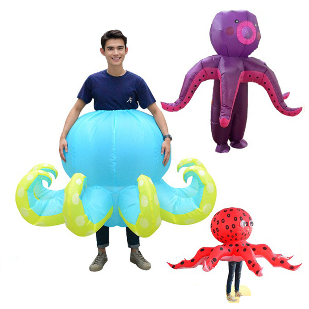 Aquarium Marine Parade - Costume Gonfiabile da Polpo per Spettacoli