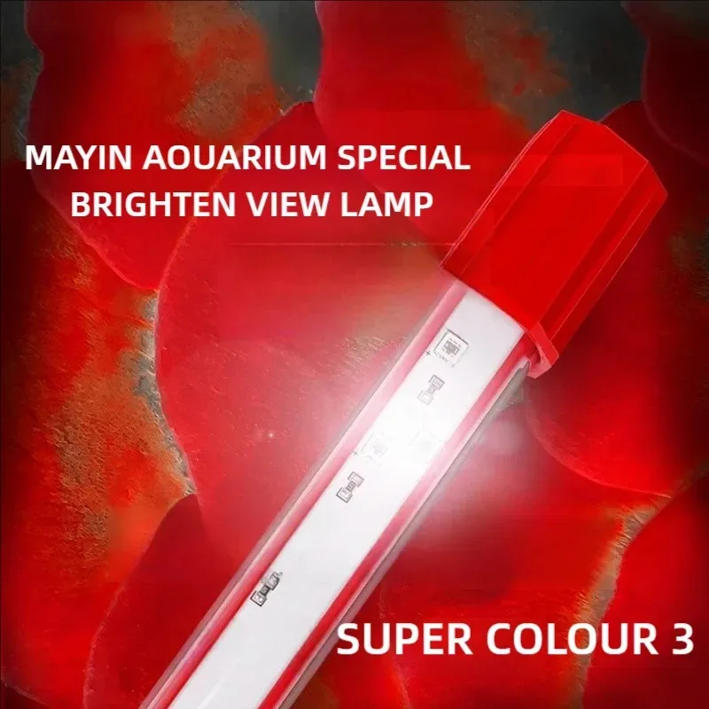 Marine Aquarium Lamp - Lampada LED Mayin per Arowana Rossa,