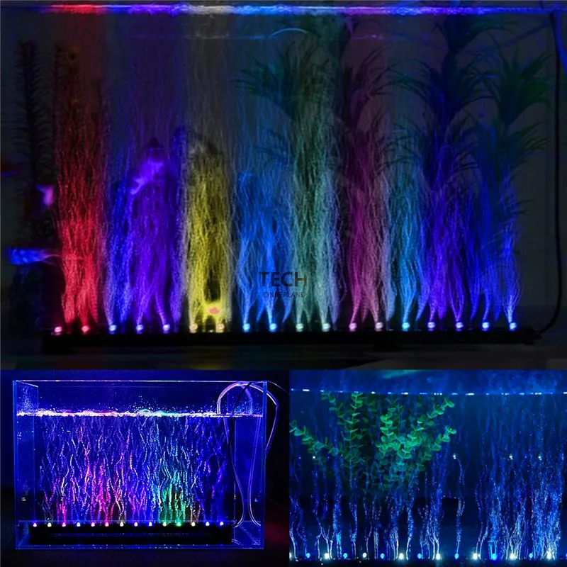 Marine Aquarium Lamp - Acquario acquario sommergibile subacqueo bolla d'aria