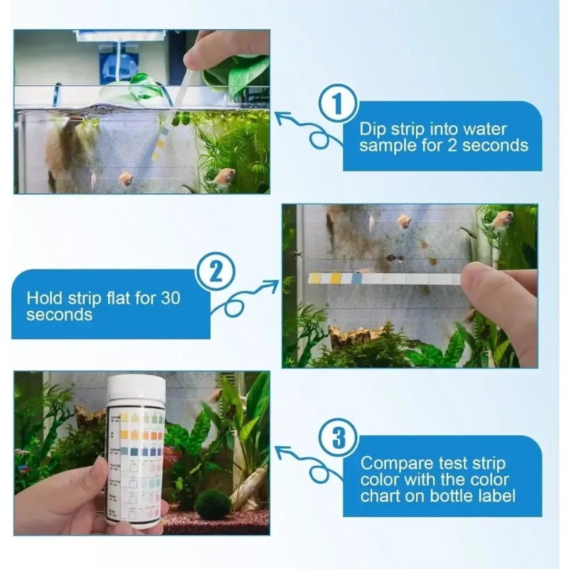 Strisce Reattive per Test PH A - Marine Aquarium Water Test Kit recensione e prezzo