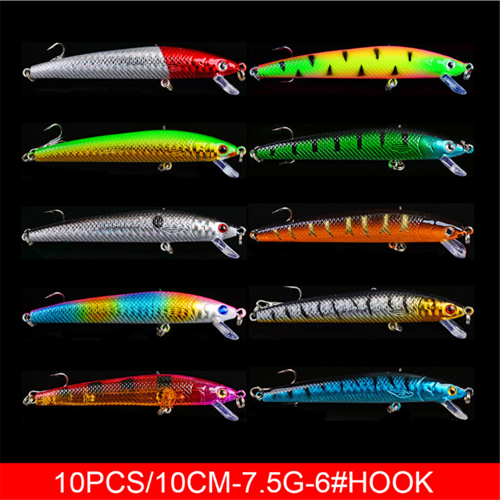 20 pz/lotto Minnow Esche Da Pe - Marine Salt Mix recensione e prezzo