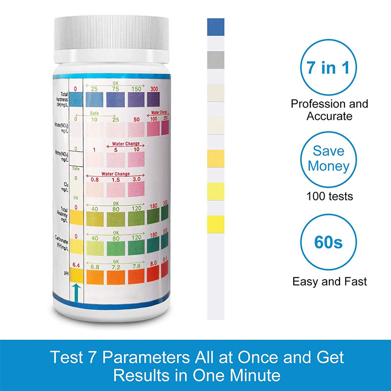 Strisce reattive per acquari 7 - Marine Aquarium Water Test Kit recensione e prezzo