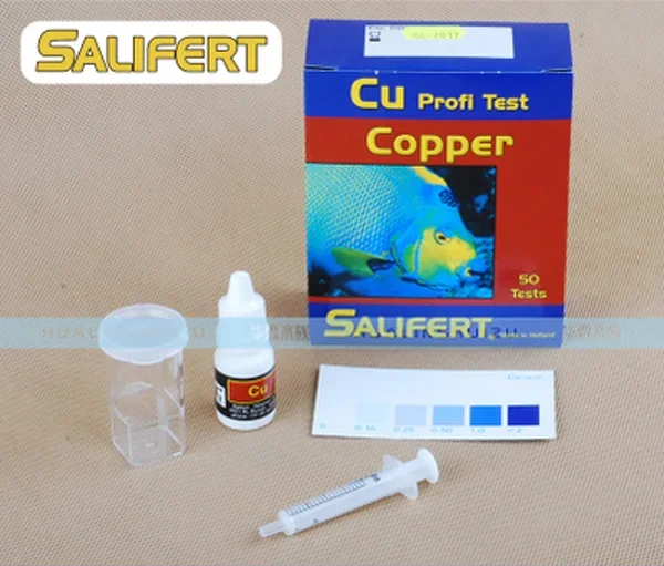 Kit test Salifert Ca calcio Cu - Marine Aquarium Water Test Kit recensione e prezzo