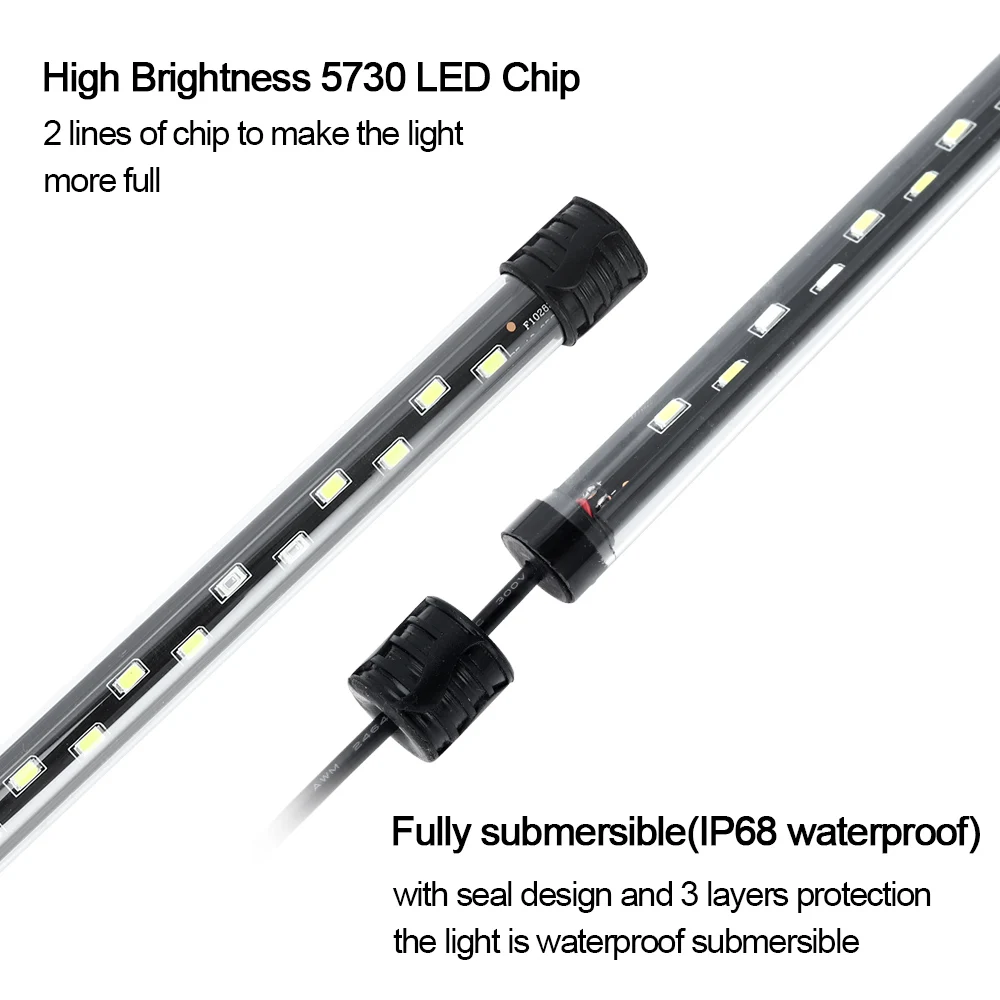 58CM Acquario Luce LED Pianta  - Marine Aquarium Lamp recensione e prezzo