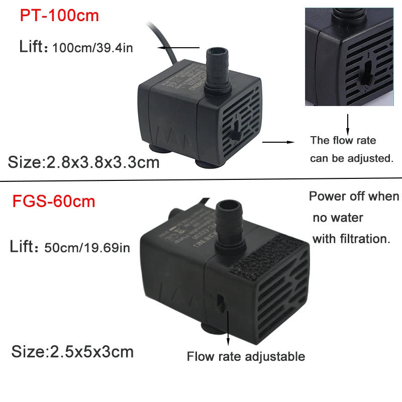 Pompa d'Acqua Sommergibile USB - Marine Aquarium Nano recensione e prezzo