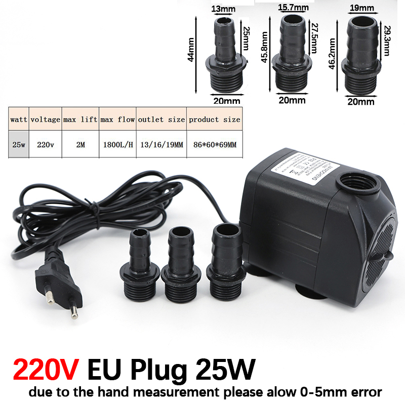 Pompa d'Acqua Sommergibile AC  - Marine Aquarium Nano recensione e prezzo