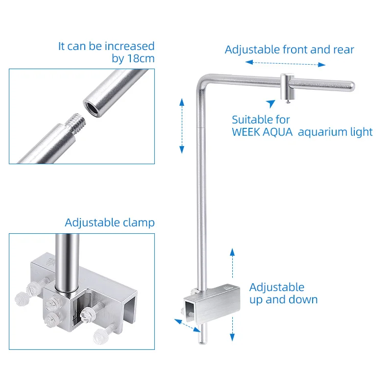 Settimana Aqua Light Stand uni - Marine Aquarium Lamp recensione e prezzo